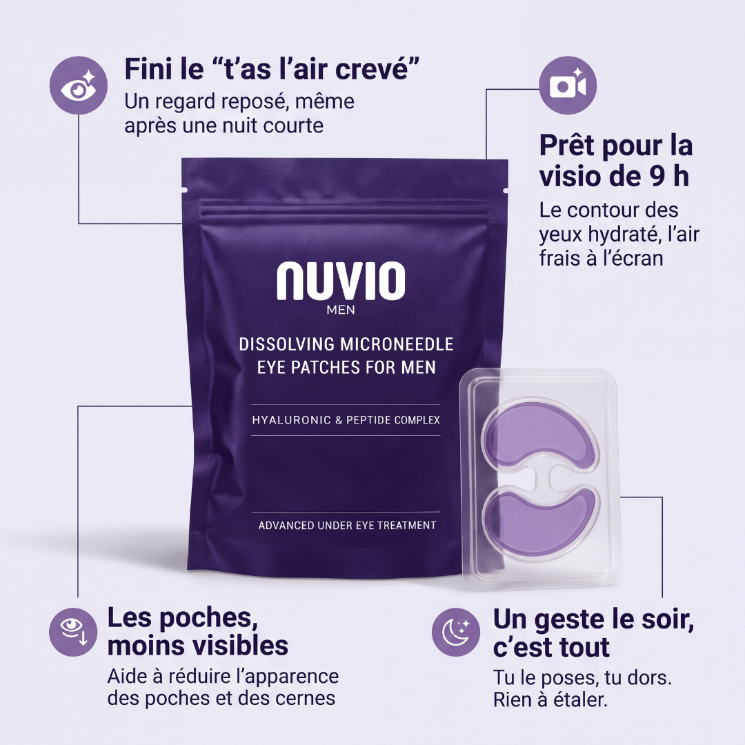 Patchs yeux à micro-aiguilles
